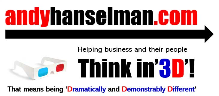 Andy Hanselman Consulting Logo, think in 3d